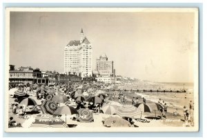 1939 East From Linder Long Beach California CA Hoffman RPPC Photo Postcard 