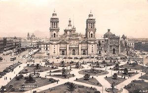 Catedral Mexico Tarjeta Postal Postal Used Unknown, Real Photo 