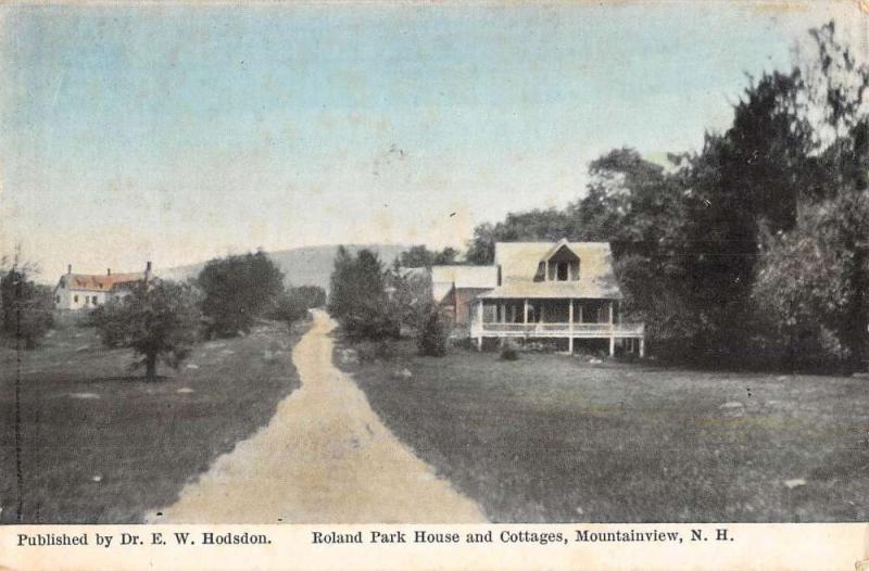 Mountainview New Hampshire Roland Park House Cottages Antique Postcard K85413