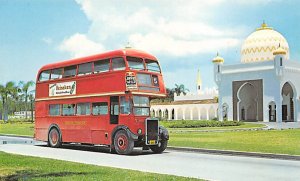 Double-decker London bus in front of L casino Freeport, Grand Bahama Bus Unused 