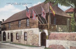 Florida St Augustine Oldest House In The United States