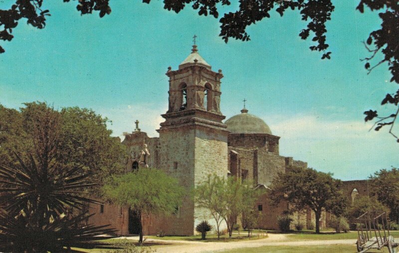 USA San Jose Mission San Antonio Texas Vintage Postcard 07.50