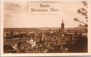 Netherlands Vaals Panorama Aken RPPC 09.08