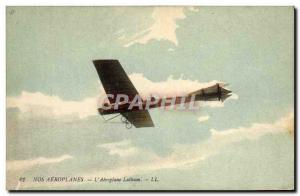 Old Postcard Jet Aviation Airplane Latham