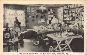 Paducah Kentucky KY Loom Room Gift Shop Route 68 Vintage Postcard