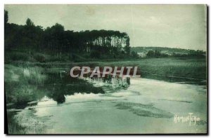 Old Postcard Ile d & # 39Oleron Saint Trojan Les Bains Marais