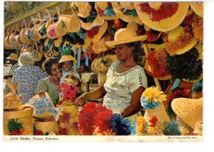 Straw Market, Nassau, Bahamas, Used 1982