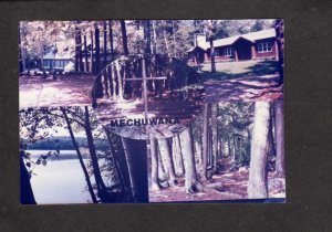 ME Camp Mechuwana United Methodist Church Winthrop Maine Postcard 1985