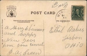 Joliet Illinois IL State Penitentiary c1900s-10s Postcard