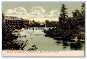 c1905s US Bobbin & Shuttle Co. Piscataquog River Manchester NH Unposted Postcard