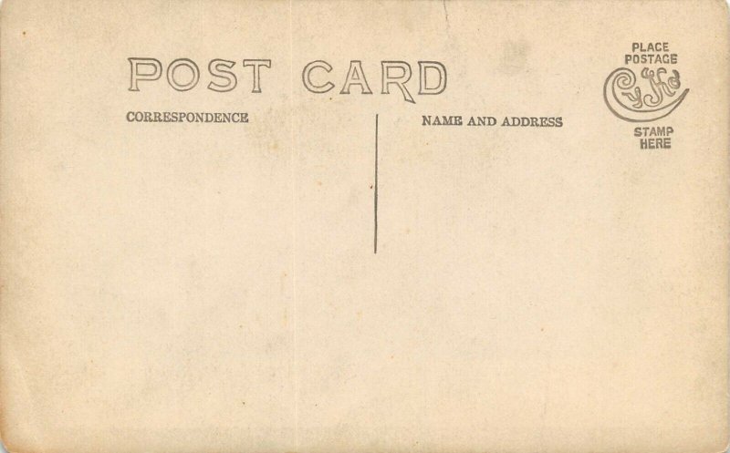 LP13  Port Oregon Washington RPPC Postcard  Rustic Bridge