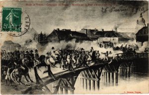 CPA Musée de TROYES - Bataille sur le Pont d'ARCIS-sur-AUBE 1814 (71677)