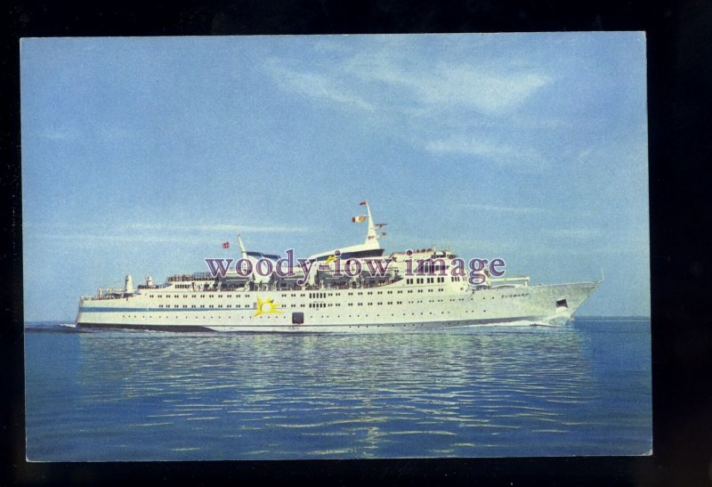 FE3304 - Norwegian Kloster Ferry - Sunward , built 1966 - postcard