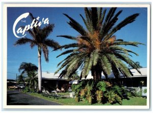 c1920's The Captiva Motel & Beach Apartments View Sarasota Florida FL Postcard