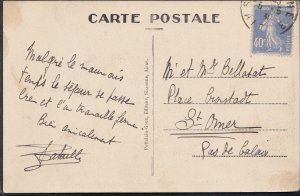 France Postcard - Camp De Sissonne (Aisne) - Pieces De 75 En Action  MB527