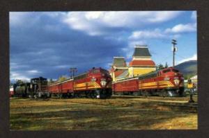 NH Boston & Maine Train Railroad CONWAY NEW HAMPSHIRE