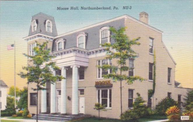 Peennsylvania Northumberland MOose Hall