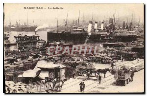 Postcard Old Marseille Joliette