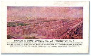 c1930's Bausch & Lomb Optical Co. At Rochester New York NY Vintage Postcard