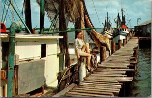 Florida A Shrimp Boat Fleet