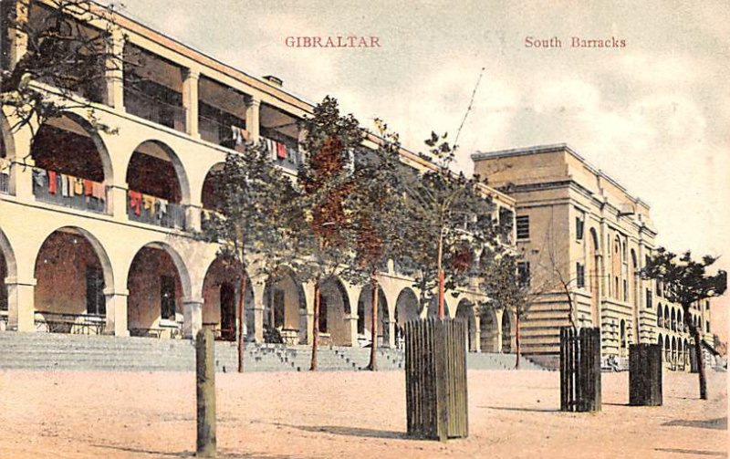 South Barracks Gibraltar Unused 