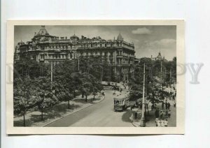 484224 USSR 1955 year Ukraine Odessa Street the Decade the Red Army tram photo