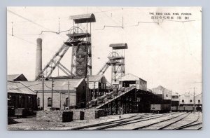 THE TOGO COAL MINE FUSHUN CHINA POSTCARD (c.1910)