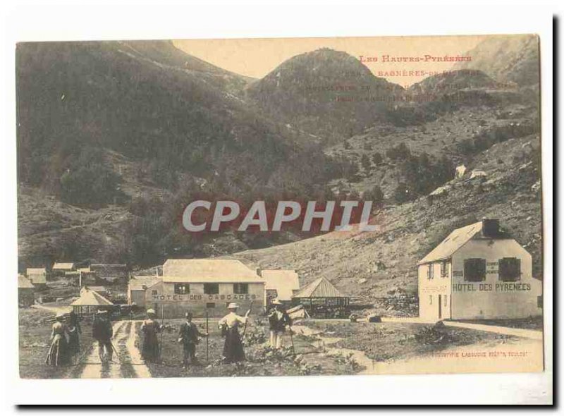 Bagneres de Bigorre Old Postcard hostelries plateau of & # 39artigile