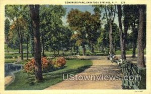 Congress Park - Saratoga Springs, New York NY  