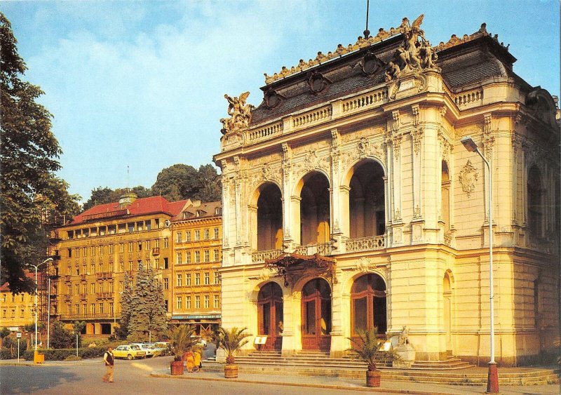 B110420 Czech R. Karlovy Vary Vitezslav Nezval Theater