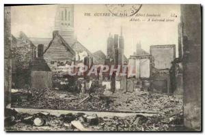 Old Postcard Albert Army bombards