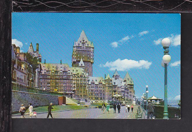 Dufferin Terrace,Quebec,Quebec,Canada Postcard BIN 