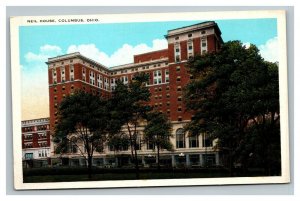 Vintage 1920's Advertising Postcard Neil House Hotel High Street Columbus Ohio