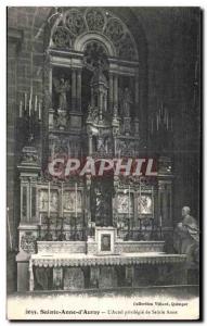 Old Postcard Sainte Anne of Auray The privileged altar of St. Anne