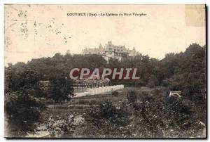 Old Postcard Chantilly Chateau Mont Vilargene
