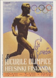 Sports Postcard -Olympics, Helsinki, Finland 1952, Mars Advertising  Ref.RR17947