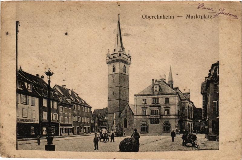 CPA AK OBEREHNHEIM - Markplatz (276074)