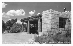 Administration Bldg Walnut Canyon Flagstaff Arizona RPPC Photo Postcard 20-3068