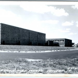 c1950s Cascade, IA RPPC Aquin High School Real Photo Postcard A103