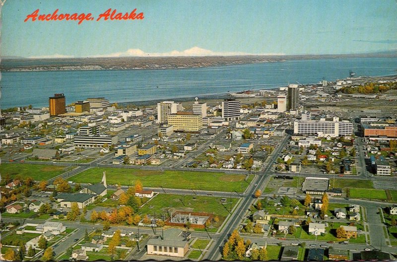 Alaska Anchorage Skyline