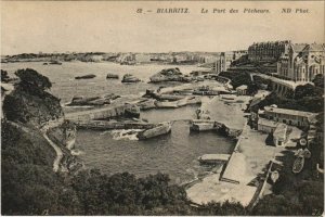 CPA Biarritz Port des Pecheurs FRANCE (1126479)