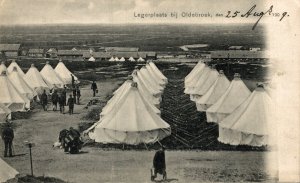 Netherlands Legerplaats bij Oldebroek Vintage Postcard 08.50