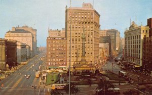 LPD14   Ohio Postcard: Cleveland, Public Square
