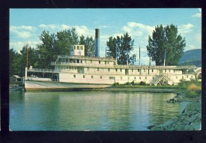 Penticton, British Columbia/B.C.,Canada Postcard, S.S. Sicamous, Okanagan Lake