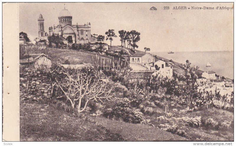 ALGER, Algeria, 1900-1910´s; Notre-Dame D'Afrique