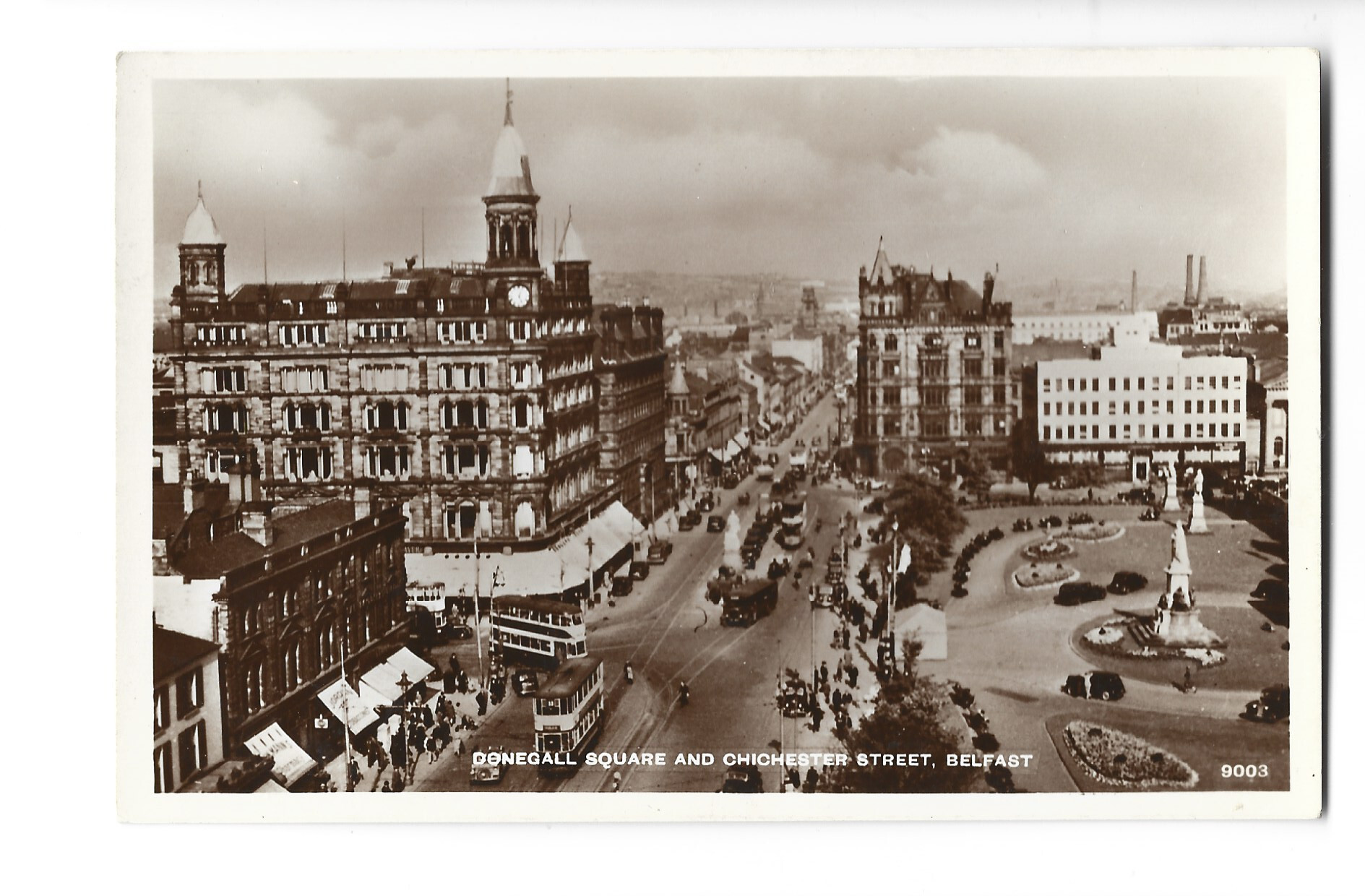 Carte Postale Ancienne Belfast - Donegall Square, Irlande Du Nord - Originale Non Voyagée