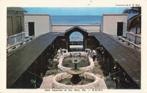 Postcard Open Aquarium at Key West Florida