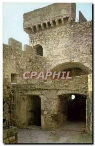 Roquebrune Village Old Postcard The feudal castle