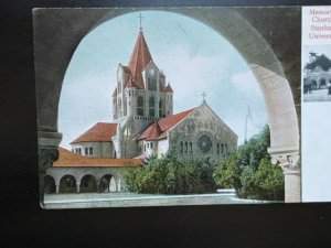 Vintage Postcard 1907-1915 Memorial Church Stanford University California (CA)