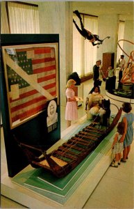 Washington DC National Geographic Hall Admiral Perry's Patched Flag